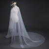 Picture of One-tier Classic Wedding Veil Cathedral Veil with Solid 3m Tulle