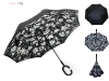 Picture of Upside Down C-Handle Reverse Umbrella -Lily