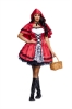 Picture of Deluxe Womens Little Red Riding Hood Costume with Cape and Gloves