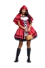 Picture of Deluxe Womens Little Red Riding Hood Costume with Cape and Gloves