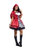 Picture of Deluxe Womens Little Red Riding Hood Costume with Cape and Gloves