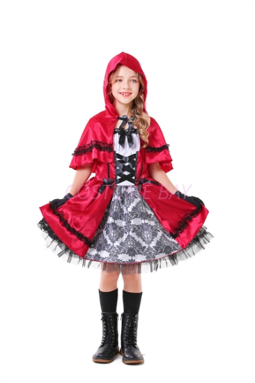 Picture of Girls Little Red Riding Hood Deluxe Costume Book Week