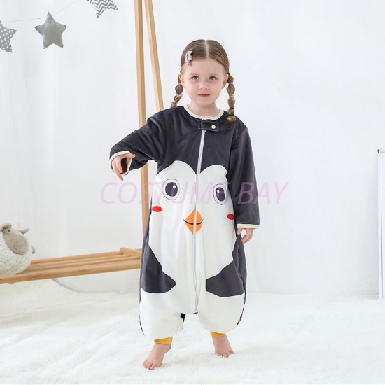 Picture of Kids Animal Sleeping Bag with Leg - Penguin