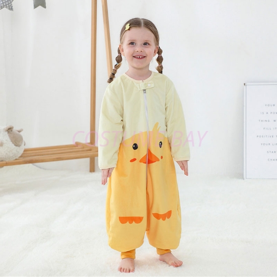 Picture of Kids Animal Sleeping Bag with Leg -Duck