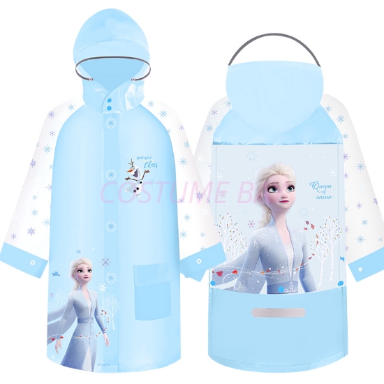 Picture of Kids Disney Waterproof Delux Raincoat - Blue Frozen