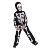 Picture of Boys Skeleton Jumpsuit with Head Cover Halloween Costume