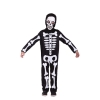 Picture of Boys Skeleton Jumpsuit with Head Cover Halloween Costume