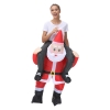 Picture of Fan Operated Adult Inflatable Riding Santa
