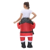 Picture of Fan Operated Adult Inflatable Riding Santa