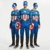 Picture of Men Superhero Muscle Costume - Captain America