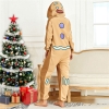 Picture of Adult Gingerbread Man Onesie Jumpsuit Sleepwear