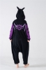 Picture of Black Purple Devil Onesie Jumpsuit.