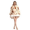 Picture of New Design Hooded Blanket Hoodie-Peal Milk Tea