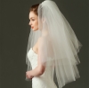 Picture of Women Wedding Veil Bride Two Layer With Comb 