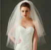 Picture of Women Wedding Veil Bride Two Layer With Comb 