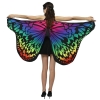 Picture of Dancing Butterfly Wings Cape - Gradient Blue/Purple