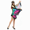 Picture of Dancing Butterfly Wings Cape - Gradient Blue/Purple