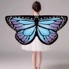 Picture of Kids Girls Butterfly Cape Wings - Glow Rainbow