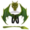 Picture of 3pcs Dragon Wing/Tail/Mask Set - Black