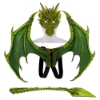 Picture of 3pcs Dragon Wing/Tail/Mask Set - Red