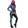 Picture of Womens Skeleton Jumpsuit Halloween Costume