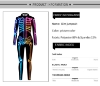 Picture of Womens Skeleton Jumpsuit Halloween Costume