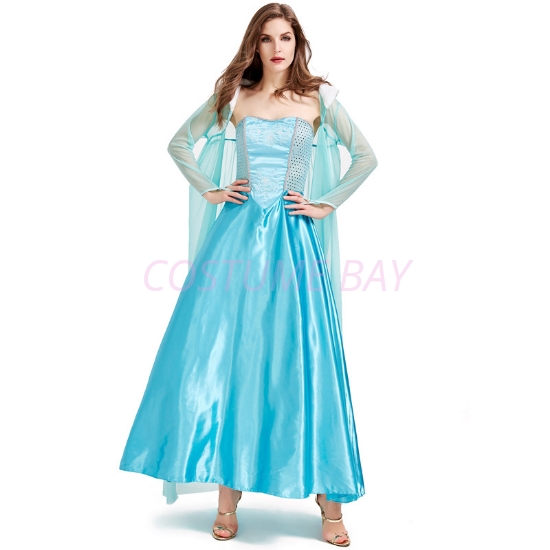 IN STOCK Queen Elsa Dress Frozen Dress Elsa Adult Female Dress Disney  Princess Costume Frozen Costume Disney Dress Elsa Wig Halloween Cosplay Dnd  Dinner Dance Party Event Performance, Women's Fashion, Dresses &