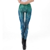 Picture of Sexy Womens Mermaid Printed Leggings