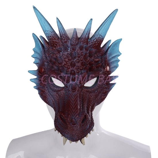 Picture of Dragon Mask - Blue Purple