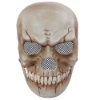 Picture of Skeleton Mask with Movable Jaw - Black Gold