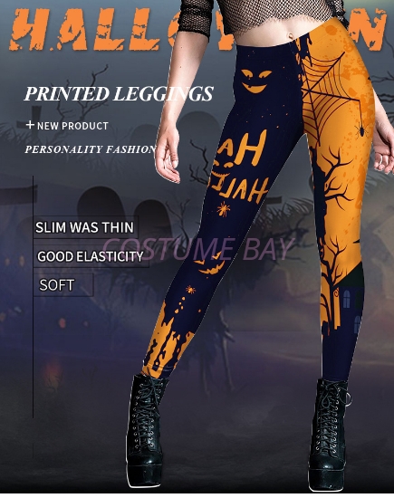 Picture of Womens Halloween Printed Sexy Legging