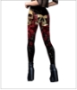 Picture of Womens Halloween Skeleton Printed Sexy Legging