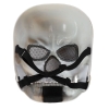 Picture of Skeleton Mask with Movable Jaw - Black Gold
