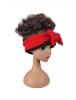 Picture of Encanto Dolores Madrigal Cosplay Wig with Red Bow Headband