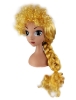 Picture of Encanto Dolores Madrigal Cosplay Wig with Red Bow Headband