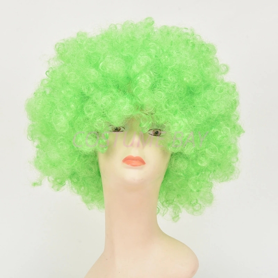 Picture of 70's Funky Disco Afro Wig - Green