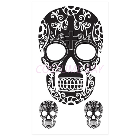 Picture of Halloween Scary Tattoo Stickers 