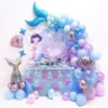 Picture of 136pcs Mermaid Balloons Garland Arch Kit Set