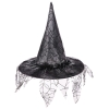 Picture of Halloween Black Witch Hat with Veil