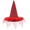 Picture of Halloween Black Witch Hat with Veil