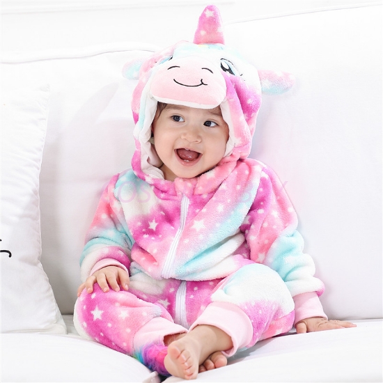 Picture of Star Unicorn Baby Kigurumi Onesie Romper 