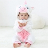 Picture of White Unicorn Baby Kigurumi Onesie Romper 