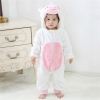 Picture of White Unicorn Baby Kigurumi Onesie Romper 