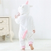 Picture of White Unicorn Baby Kigurumi Onesie Romper 