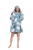 Picture of New Design Animal Fruit Print Hooded Blanket Hoodie