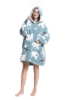 Picture of New Design Animal Fruit Print Hooded Blanket Hoodie