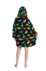 Picture of New Design Animal Fruit Print Hooded Blanket Hoodie