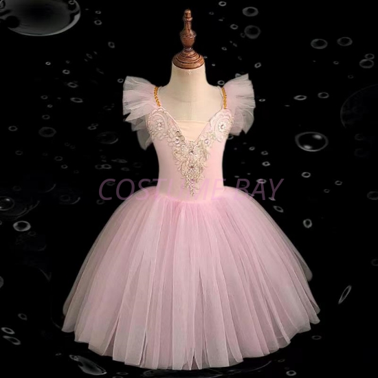 Picture of Girls Ballet Dancing Tutu Dress - Pink