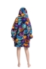 Picture of New Design Animal Fruit Print Hooded Blanket Hoodie - Strawberry