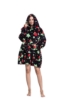 Picture of New Design Fruit Print Hooded Blanket Hoodie - Apple